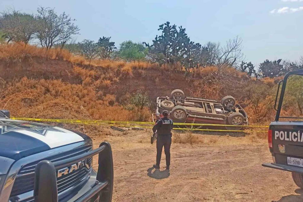 Aguascalientes Volcadura Calvillo