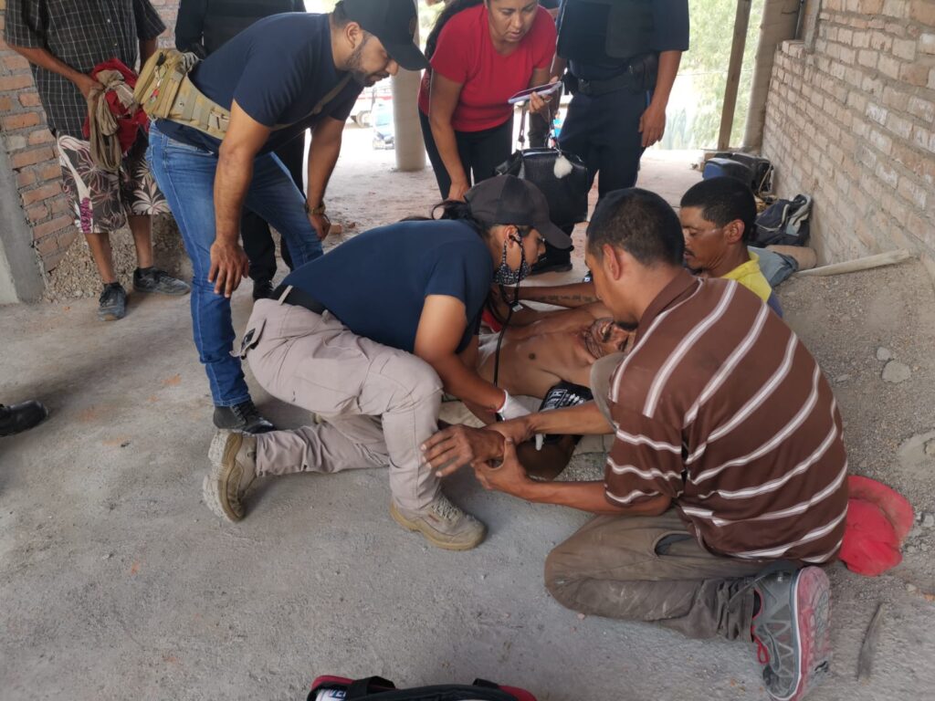 Albañil casi muere tras una descarga eléctrica