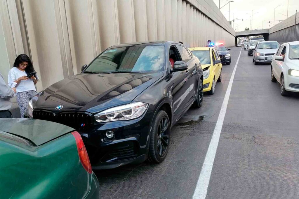 Aguascalientes Carambola Caos Vehicular Paso a Desnivel C.C. Altaria