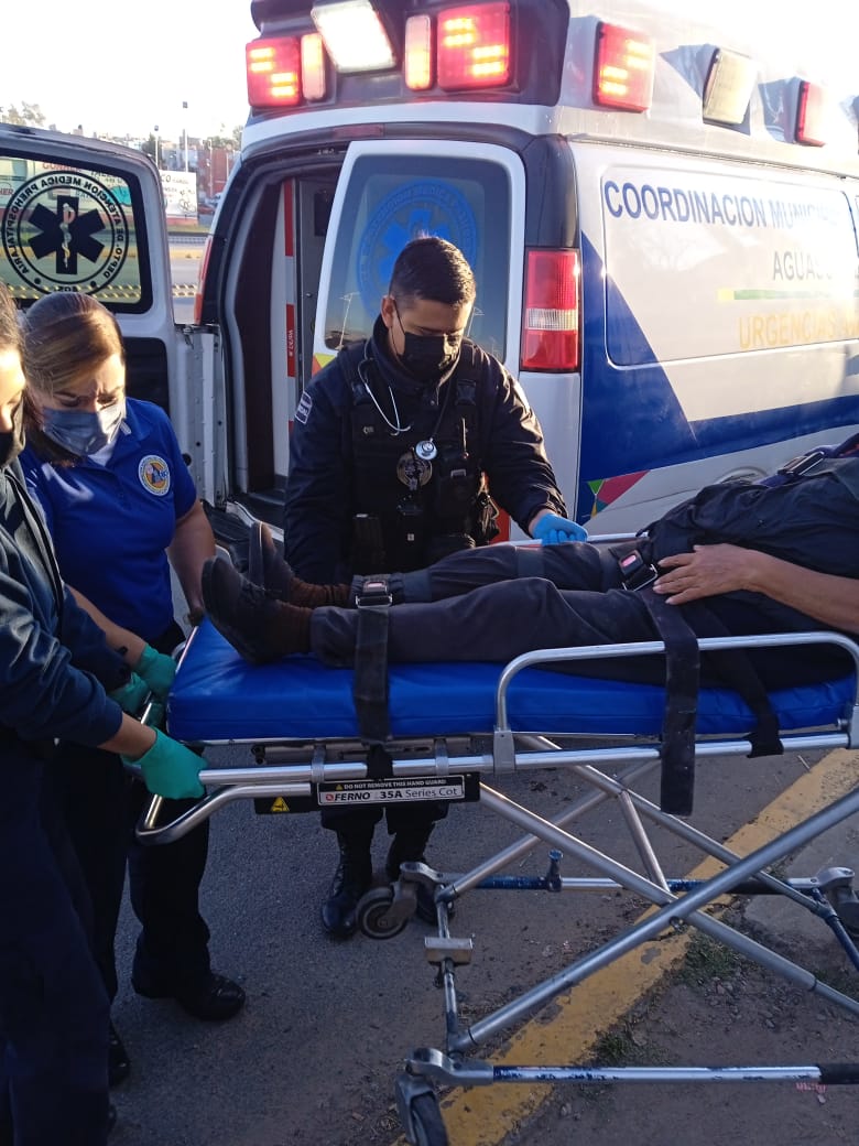 MUJER DE CASI 70 AÑOS SUFRE APARATOSA CAÍDA