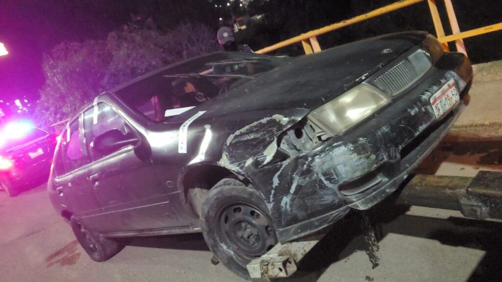 EBRIO SUJETO GENERA ACCIDENTE