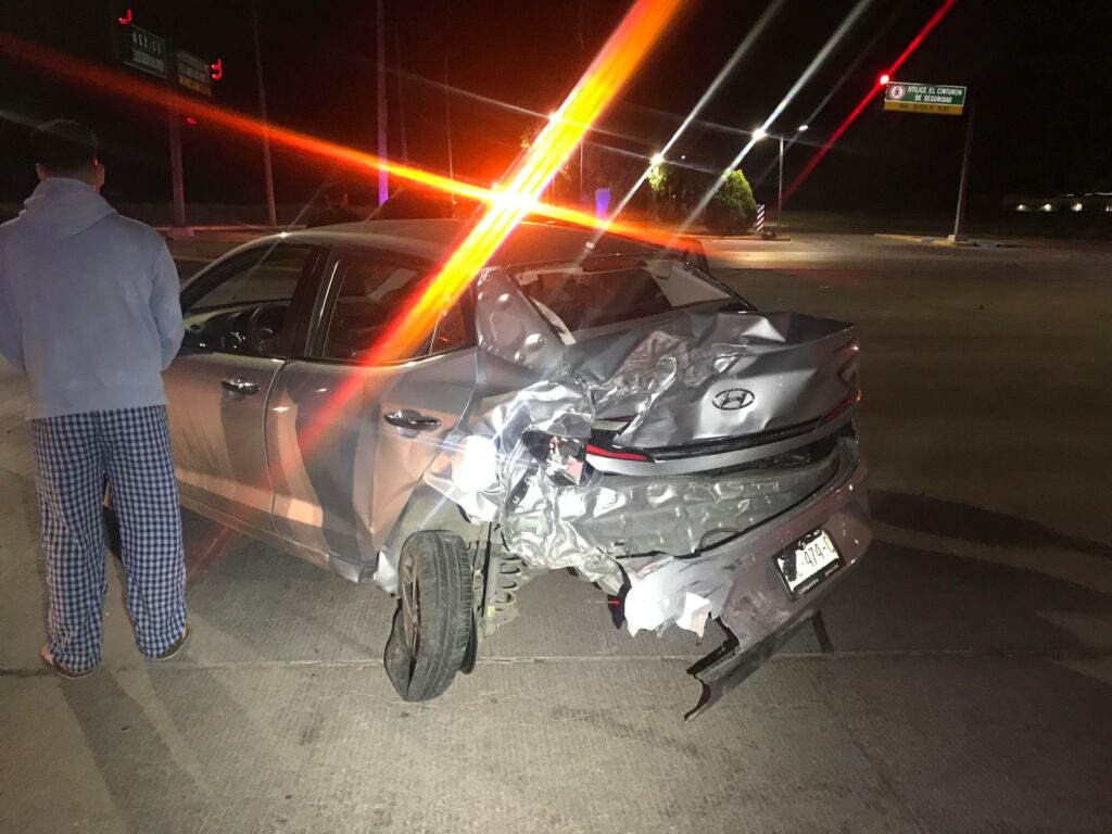 EBRIO CONDUCTOR GENERA FUERTE ACCIDNETE