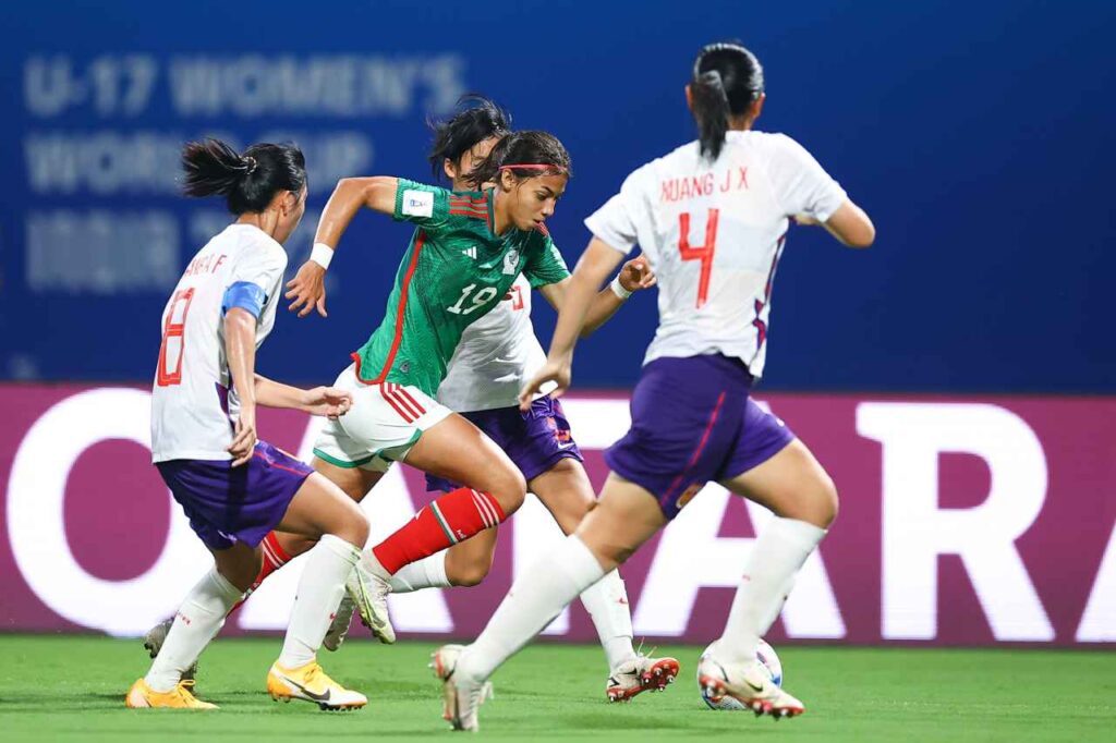 Selección Mexicana Femenil sufre derrota contra China 1-2