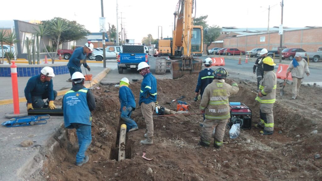 FUGA DE GAS ALARMA A LAS AUTORIADADES