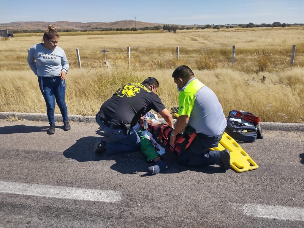 CASI SE MATAN DOS MENORES DE EDAD, QUE IBAN EN UNA ITALIKA