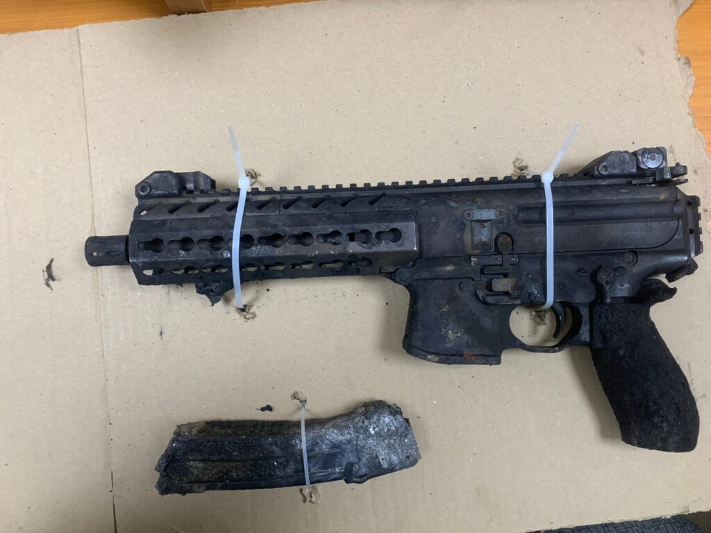 ENCUENTRAN ARMAS DE GRUESO CALIBRE