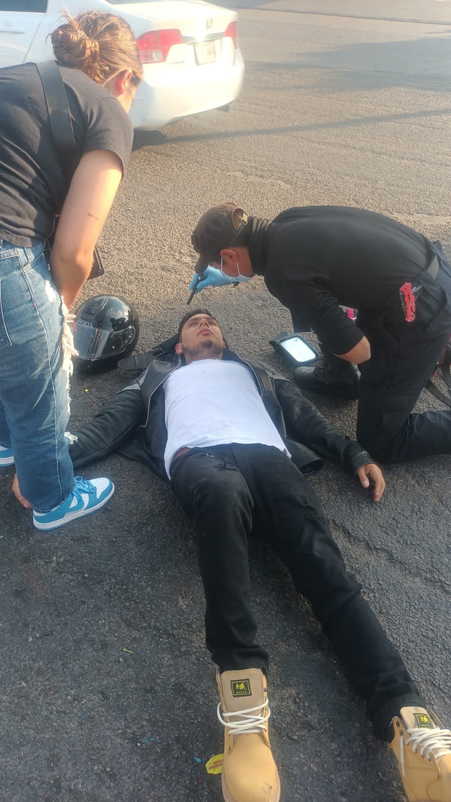 LO ATROPELLO Y SE DIO A LA FUGA