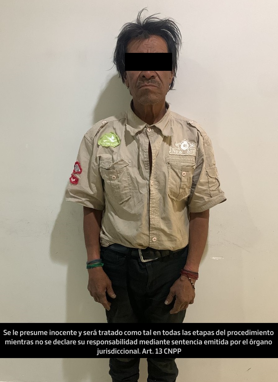 INCENDIO UN DOMICILIO Y FUE DETENIDO