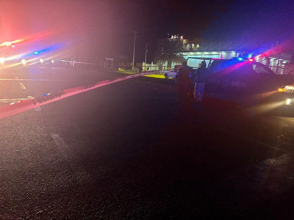 ATROPELLA A UN HOMBRE Y PIERDE LA VIDA