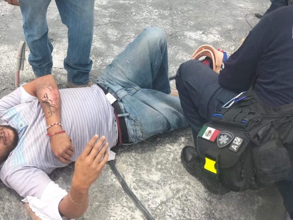 SE ELECTROCUTA TRAS TOCAR LOS CABLES DE ALTA TENSION