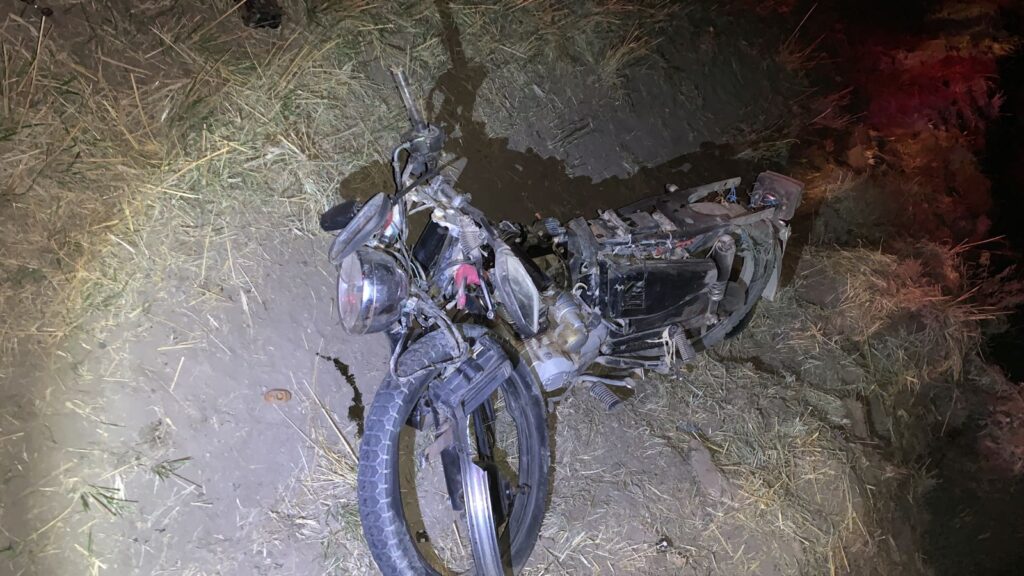 MOTOCICLISTA AL BORDE DE LA MUERTE