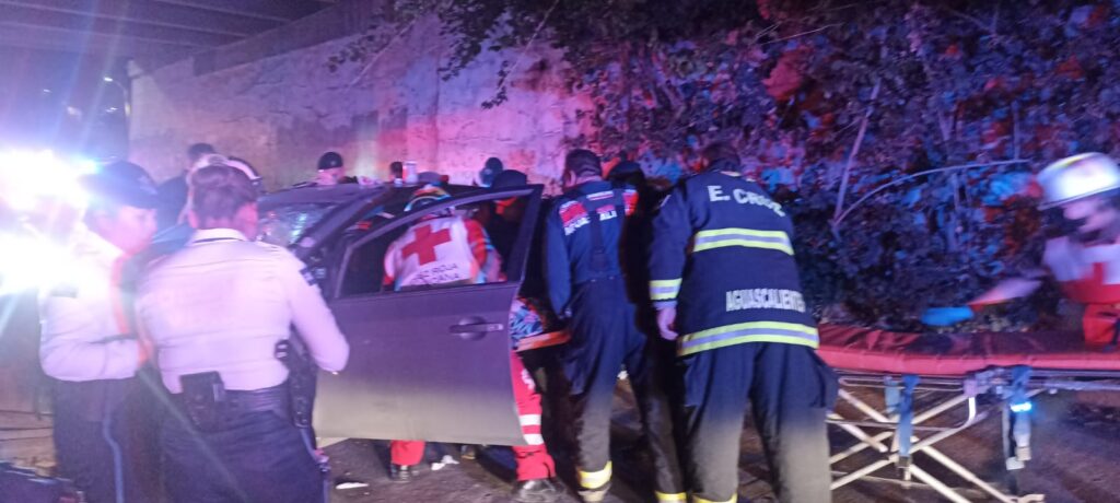 SE VUELCAN Y RESULTAN LESIONADAS