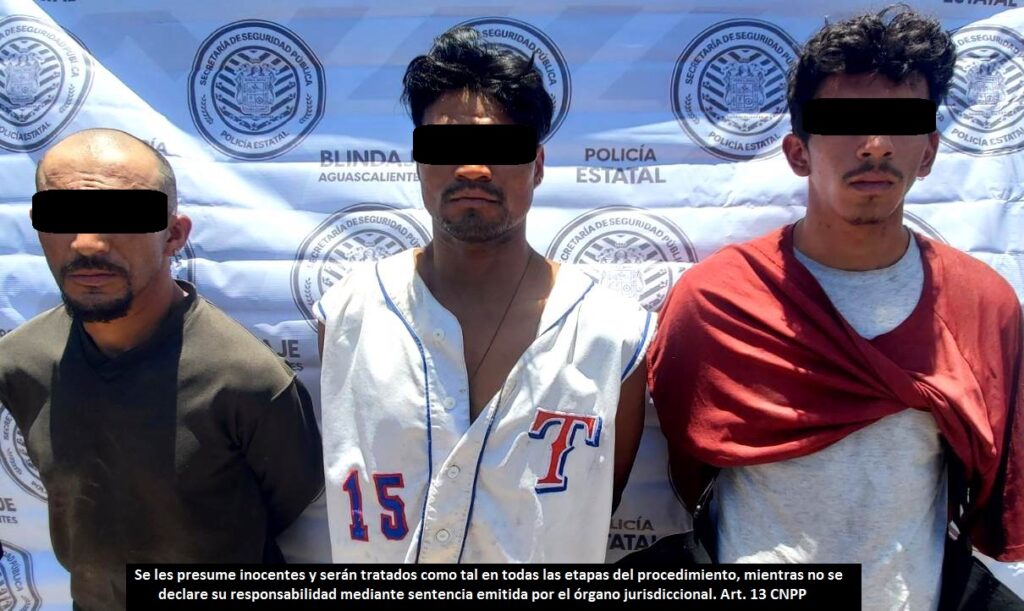 SUJETOS ARMADOS Y CON DROGA FUERON CAPTURADOS