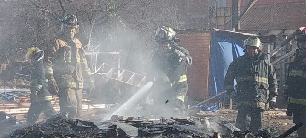 SE INCENDIA UNA FUNDIDORA EN CIUDAD INDUSTRIAL