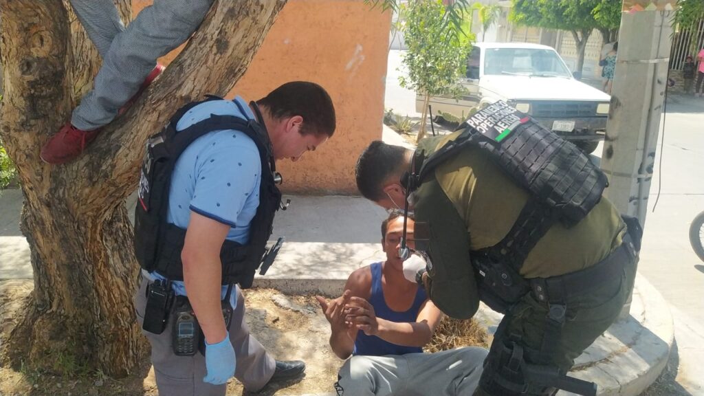 MOTOCICLISTA MENOR DE 16 AÑOS DE EDAD RESULTA LESIONADO TRAS CHOQUE CONTRA UN VEHICULO