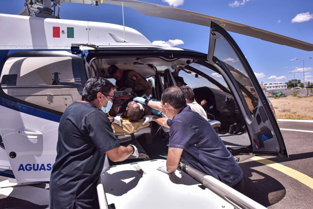 HOMBRE SE QUEMA TRAS UN FLAMAZO Y RESULTA GRAVE