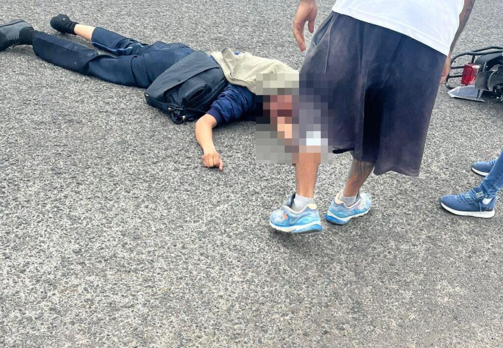 CONDUCIA SU MOTO EN ESTADO DE EBRIEDAD Y RESULTA GAVE TRAS APARATOSA CAIDA