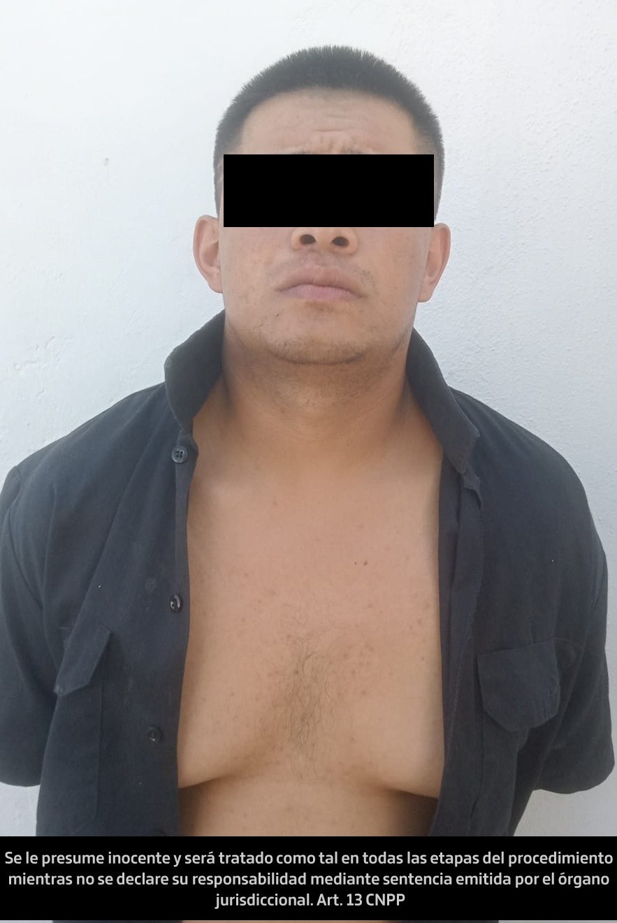 UN NARCO FUE DETENIDO EN PLENO CENTRO DE JESUS MARIA CON ARMA EN MANO Y DROGA PARA LA VENTA