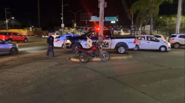Motociclista fue herido de dos balazos por un incidente vial en Haciendas de Aguascalientes