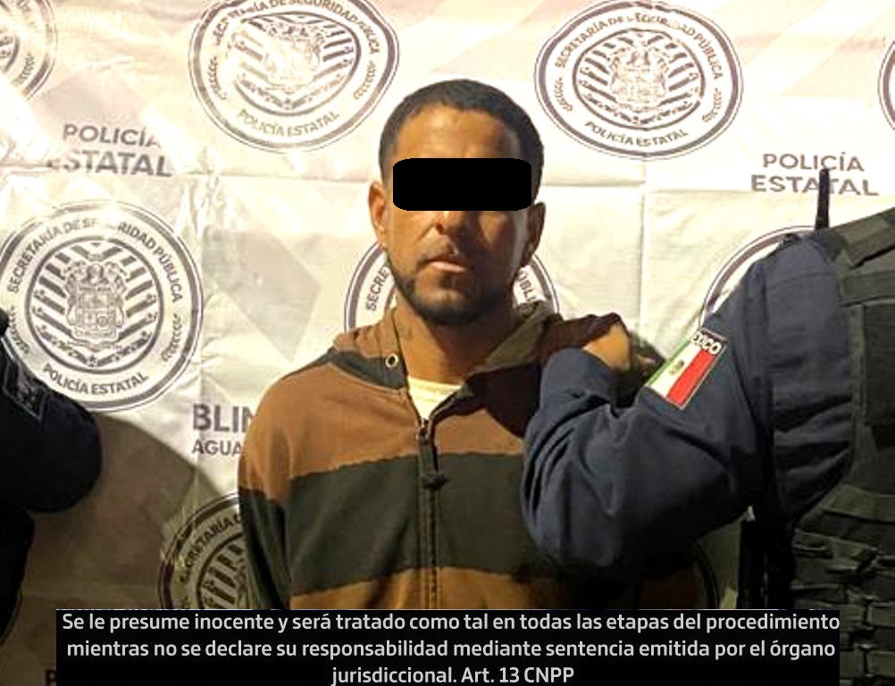 Sujeto es detenido en Peñuelas tras encontrarle mariguana