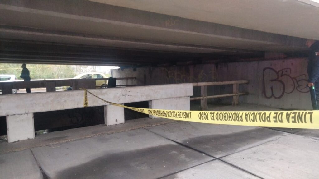 Un hombre se suicidó bajo un puente vehicular en el fraccionamiento El Cedazo