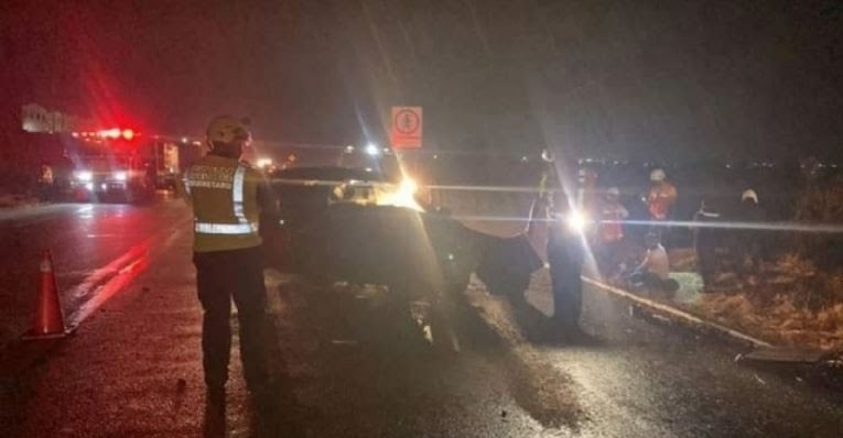 Tres aguascalentenses murieron tras accidente en la autopista León-Aguascalientes