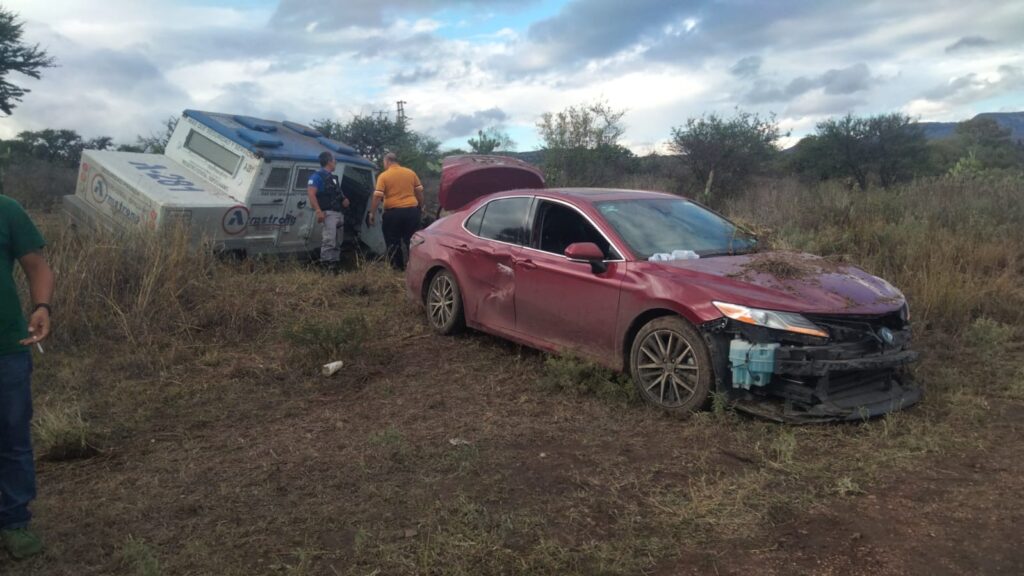 Múltiples heridos dejó un accidente sobre la carretera Federal 71