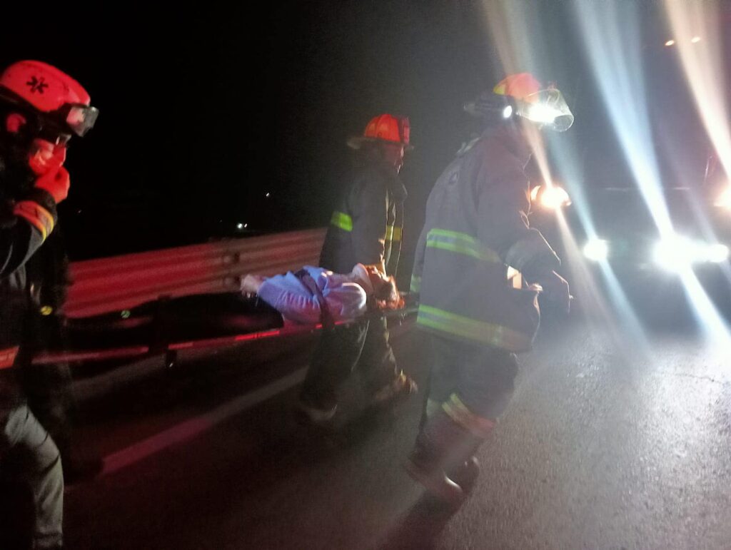 Cinco hidrocálidos lesionados tras protagonizar aparatoso accidente en Guadalupe, Zacatecas