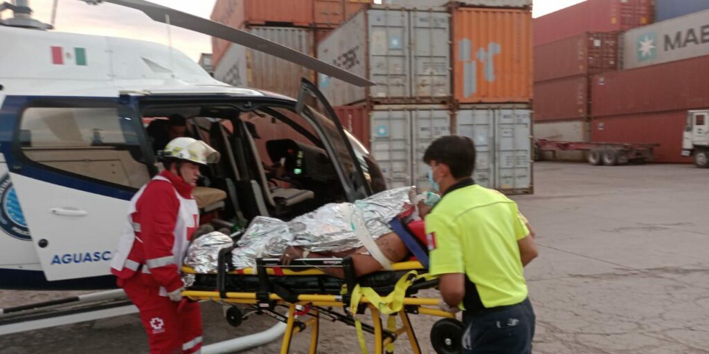 Murieron dos trabajadores de la empresa TMM LOGÍSTICA en Aguascalientes