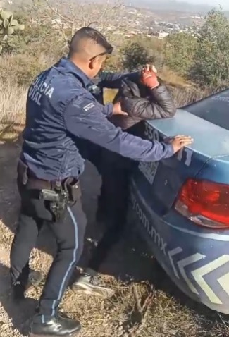 Sujeto que había robado un vehículo fue detenido en el Cerro del Muerto