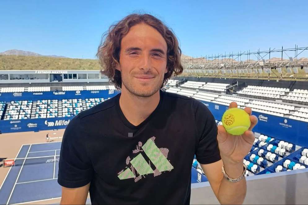 Stefanos Tsitsipas donará mil dólares a Acapulco por cada “ace”