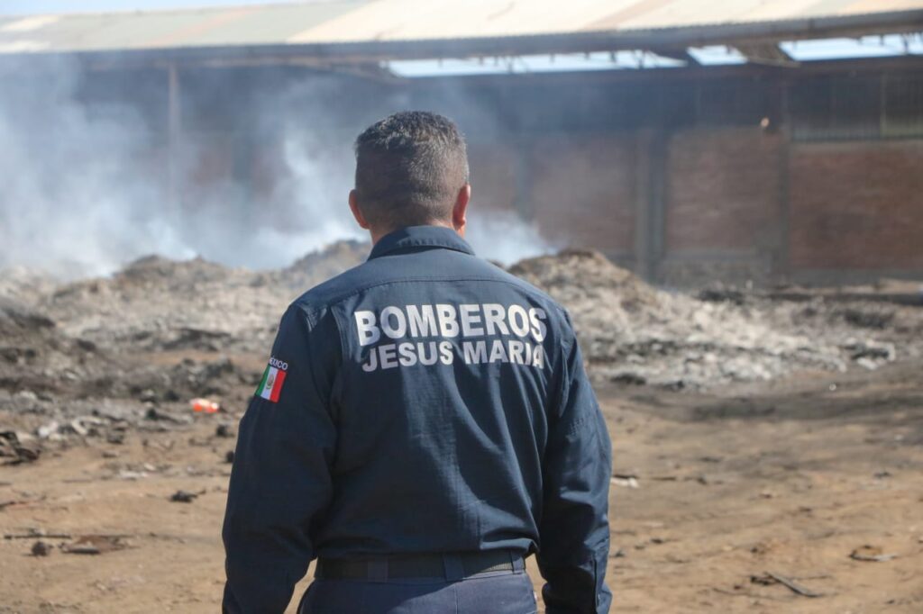 Bombero Municipales de Jesús María sofocaron dos siniestros