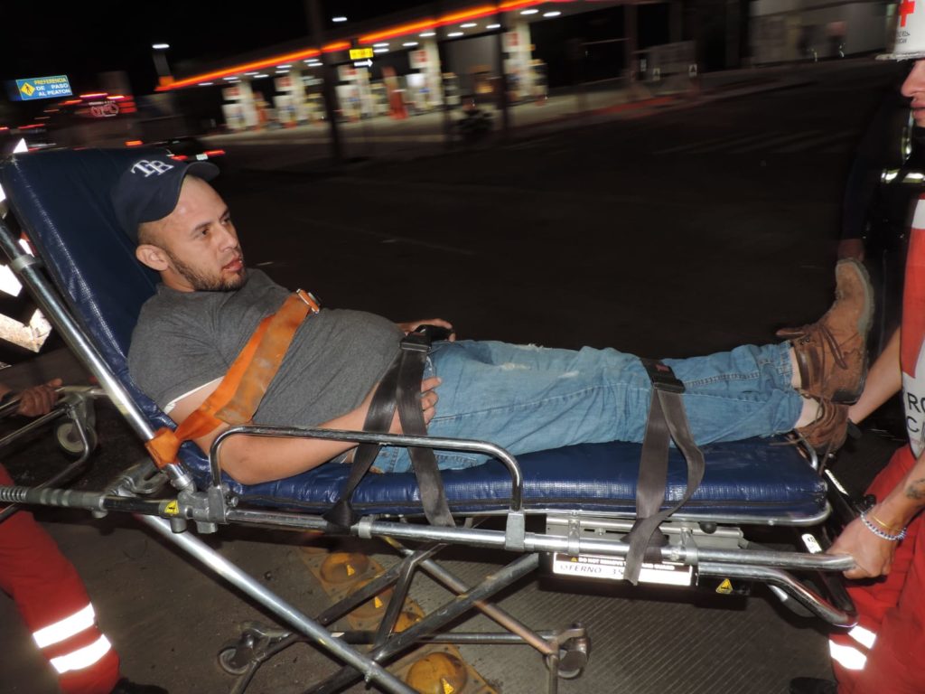 Alcoholizado taxista resultó lesionado tras protagonizar aparatoso accidente en el sur citadino