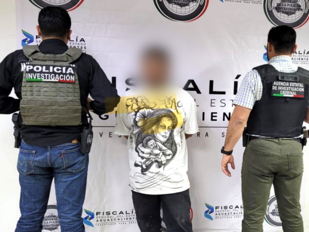 Agentes ministeriales aprehendieron a tres delincuentes por delitos de alto impacto en Pabellón de Arteaga