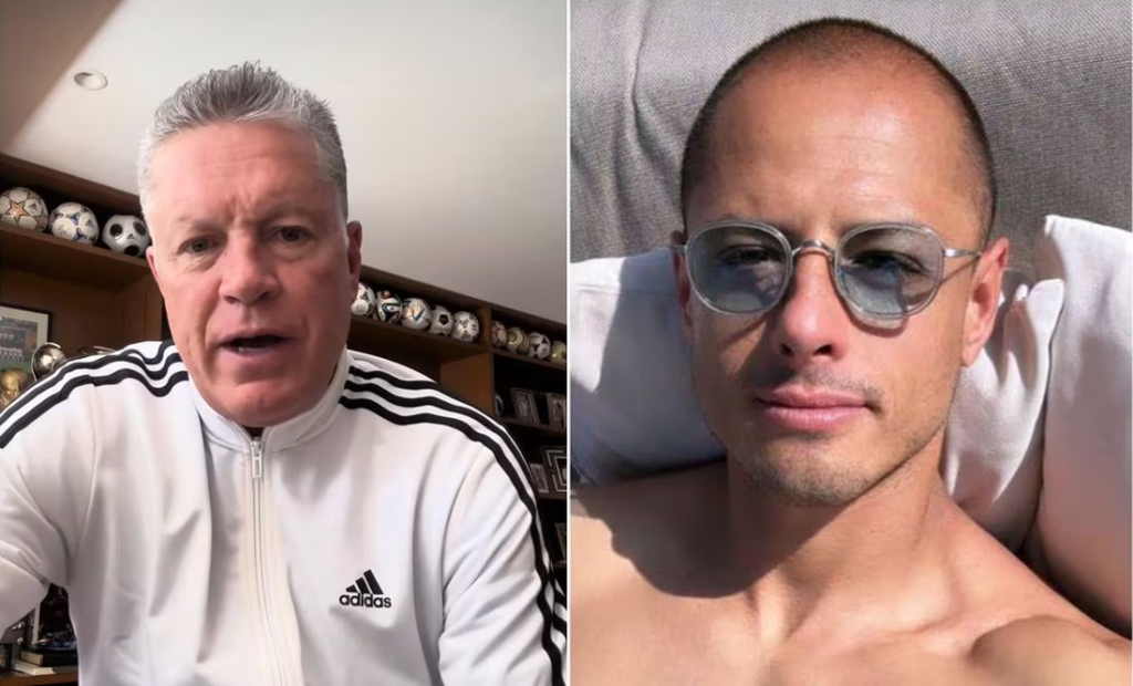 Ricardo Peláez revienta al «Chicharito» por presumir vacaciones