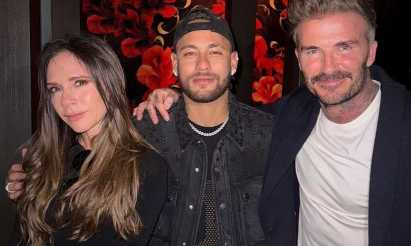 Neymar y David Beckham cenaron juntos en Miami