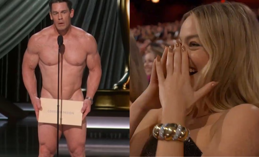 John Cena y la razón por la que apareció desnudo en los Premios Oscar