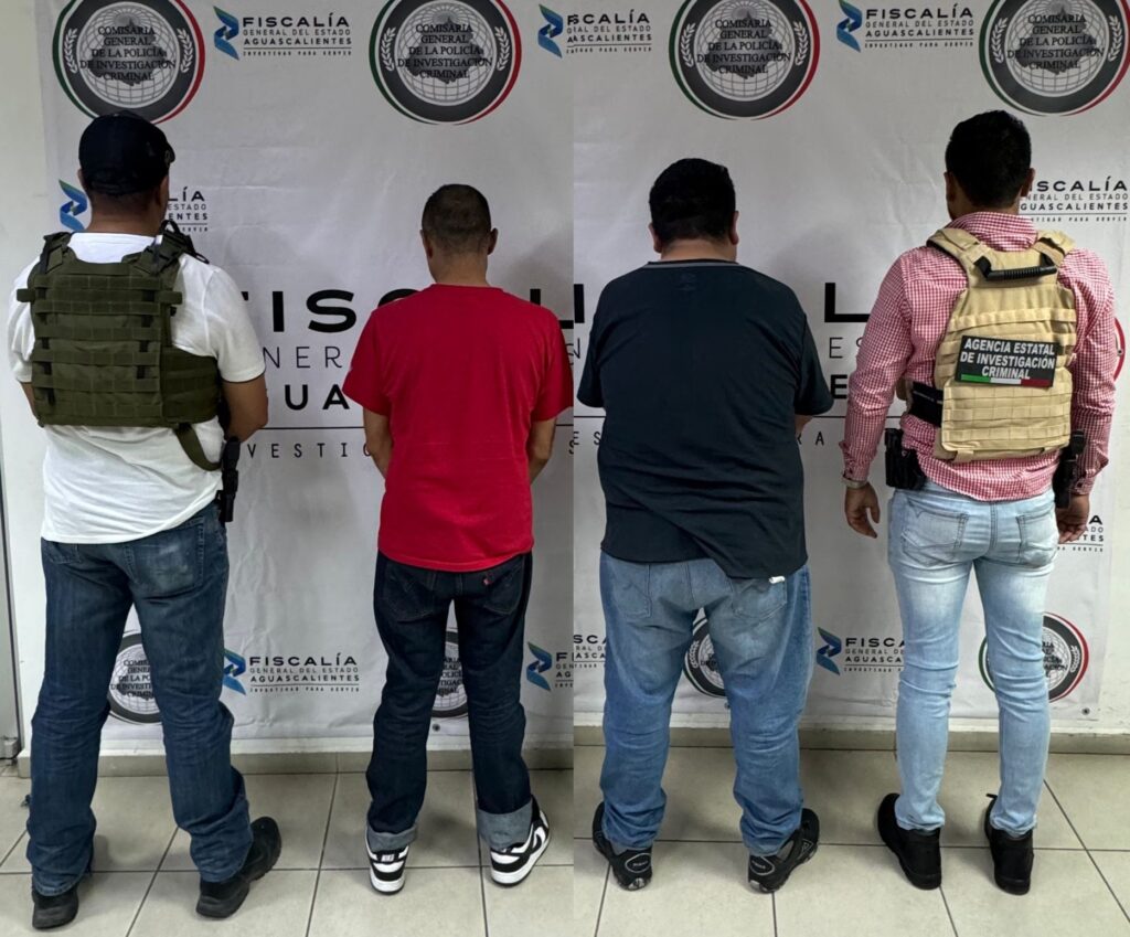 Detuvieron a dos sicarios que “levantaron” y quemaron vivo a un distribuidor de drogas en Aguascalientes
