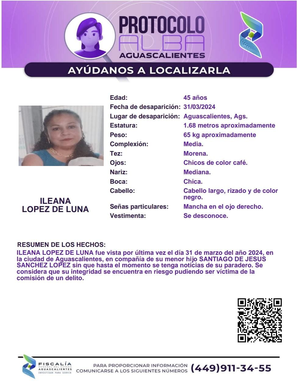 Emiten alerta de búsqueda para cuatro personas