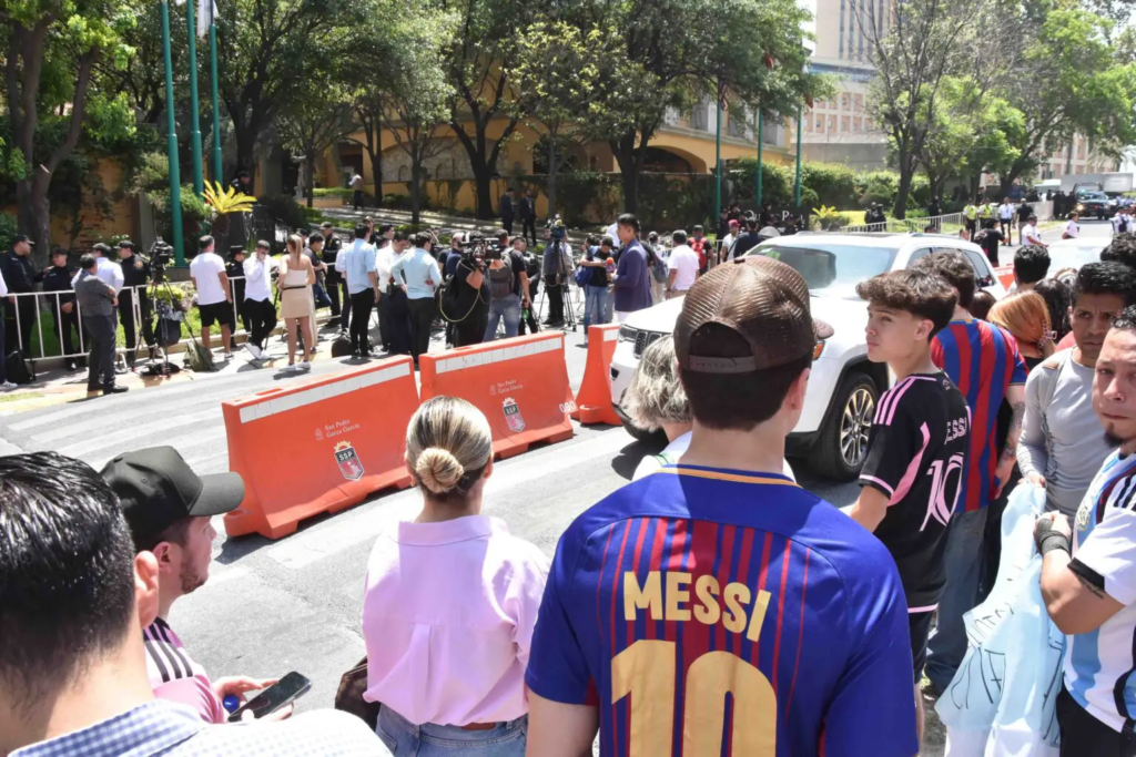 La «Messimanía» se hizo presente en el hotel del Inter Miami en NL
