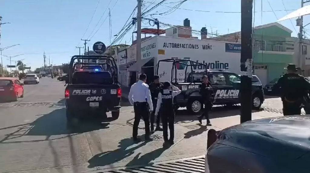 Intensa movilización por reporte de artefacto explosivo en Avenida de los Maestros