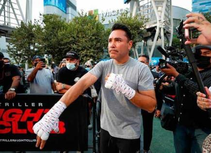 Óscar de la Hoya vuelve a atacar al «Canelo» Álvarez