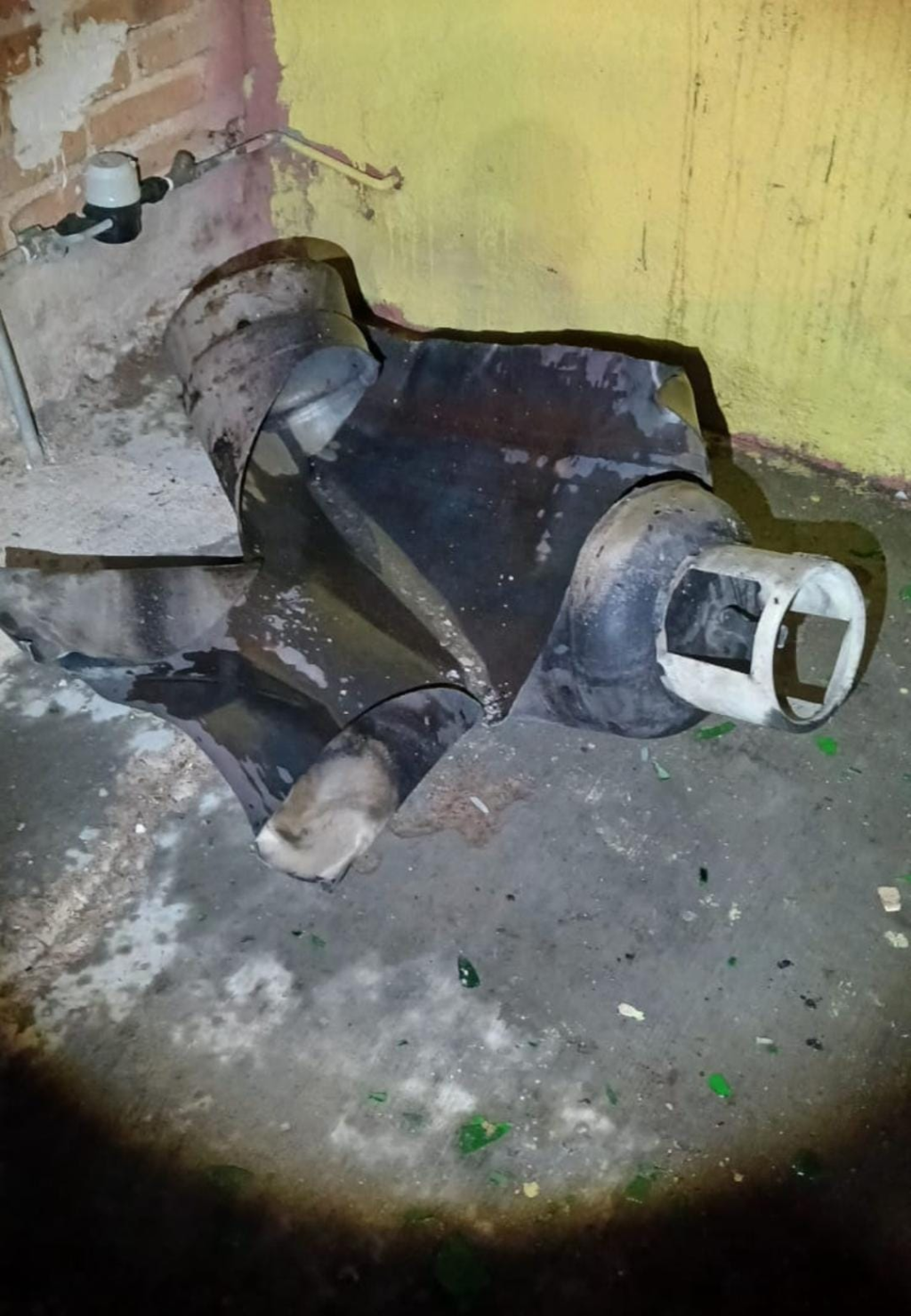 Explota tanque de gas en domicilio del Destacamento Terán