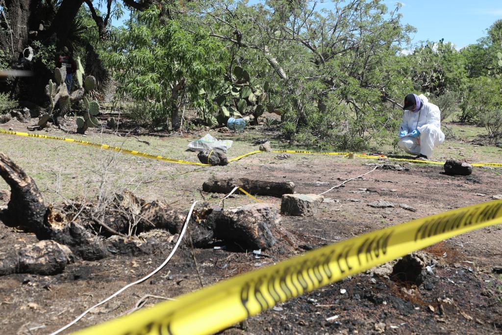 Descubrieron otra narco-fosa en Pabellón de Arteaga con los restos de dos personas ejecutadas