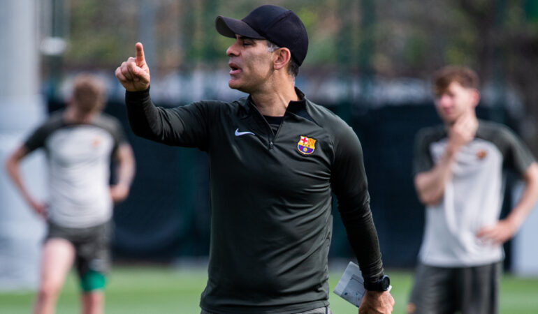 Rafael Márquez con nuevas posibilidades de dirigir al Barcelona