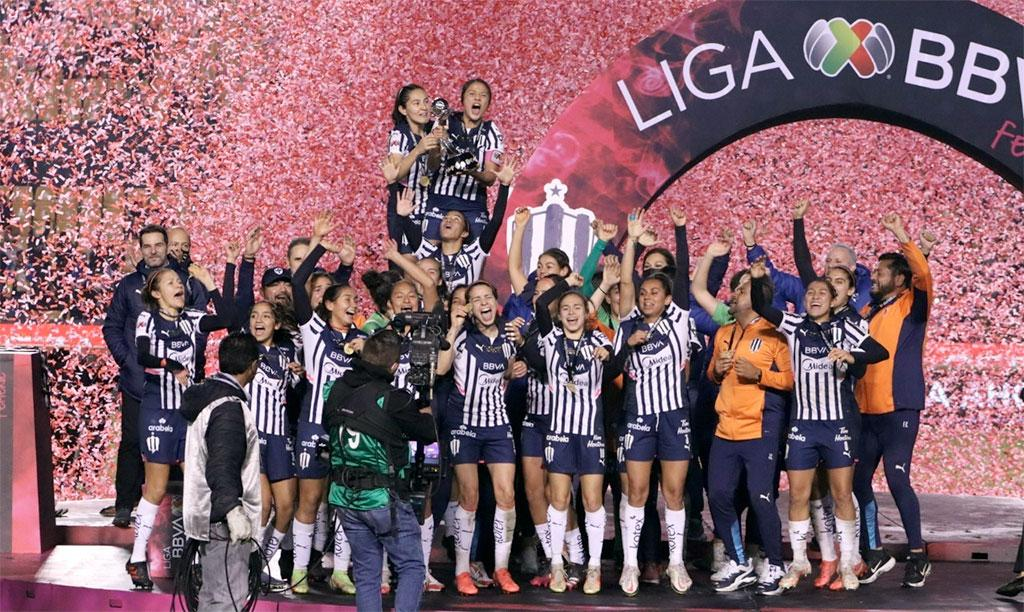Rayadas, campeonas de la Liga Femenil