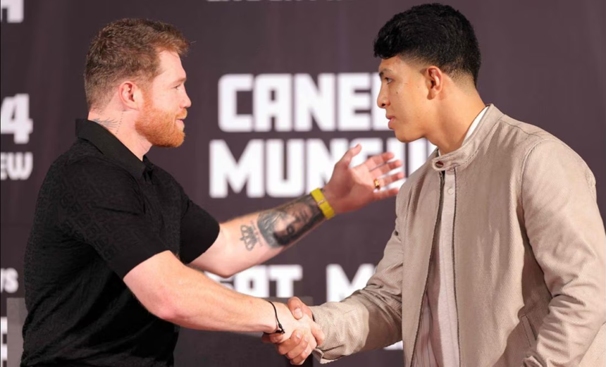 “Canelo Álvarez” manda mensaje a Jaime Munguía: “Te voy a noquear”