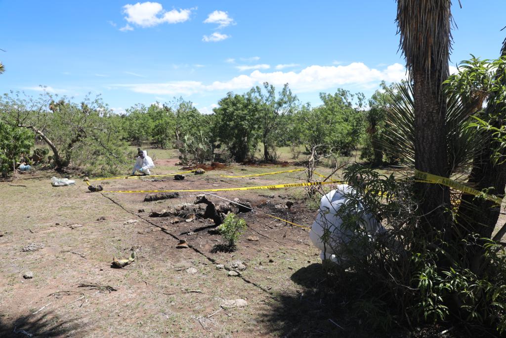 Descubrieron otra narco-fosa con dos cuerpos enterrados en Rincón de Romos