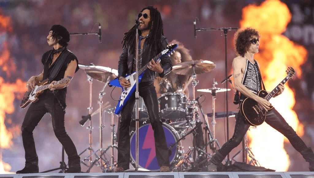 Lenny Kravitz enciende la final de la Champions League