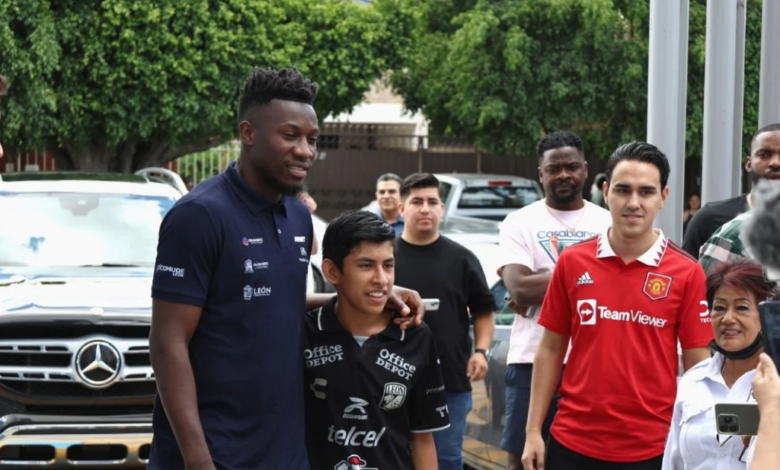 André Onana, estrella del Manchester United recibe sorpresivo homenaje en México